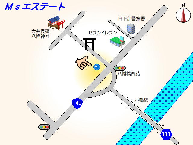 アクセスマップ